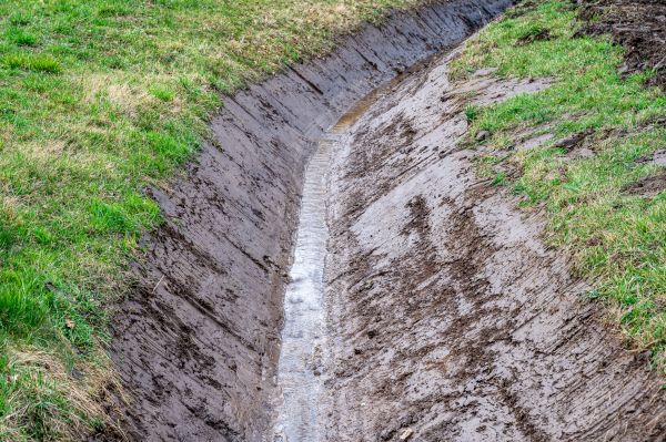 Cost of Drainage Ditch Construction in Littleton