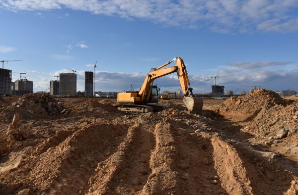 Drainage Trench Excavation in Littleton