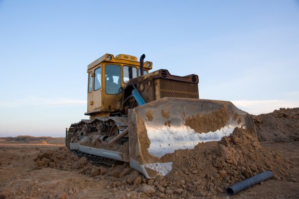 Bulldozer Land Grading in Littleton