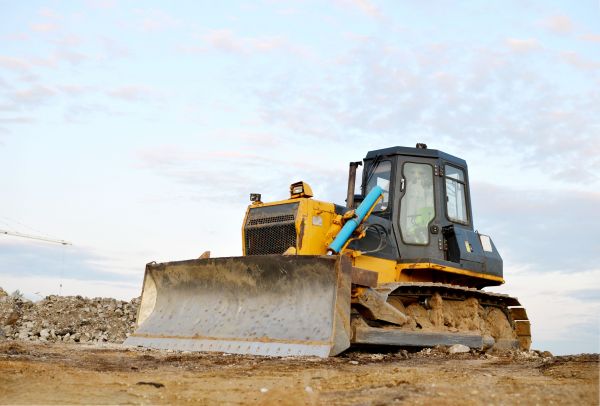 Bulldozer Land Excavation in Littleton