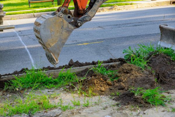 Cost of Sewer Line Trenching in Littleton