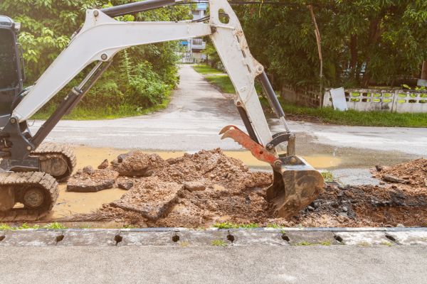 Cost of Water Line Excavation in Littleton