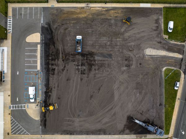 Parking Lot Excavation in Littleton